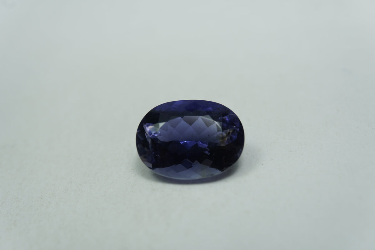 3.63ct Iolite 12x9mm