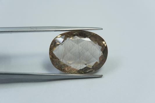 23.20ct Quartz with inclusion 22x16mm