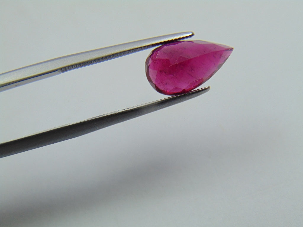 3.05ct Rubellite 11x7mm