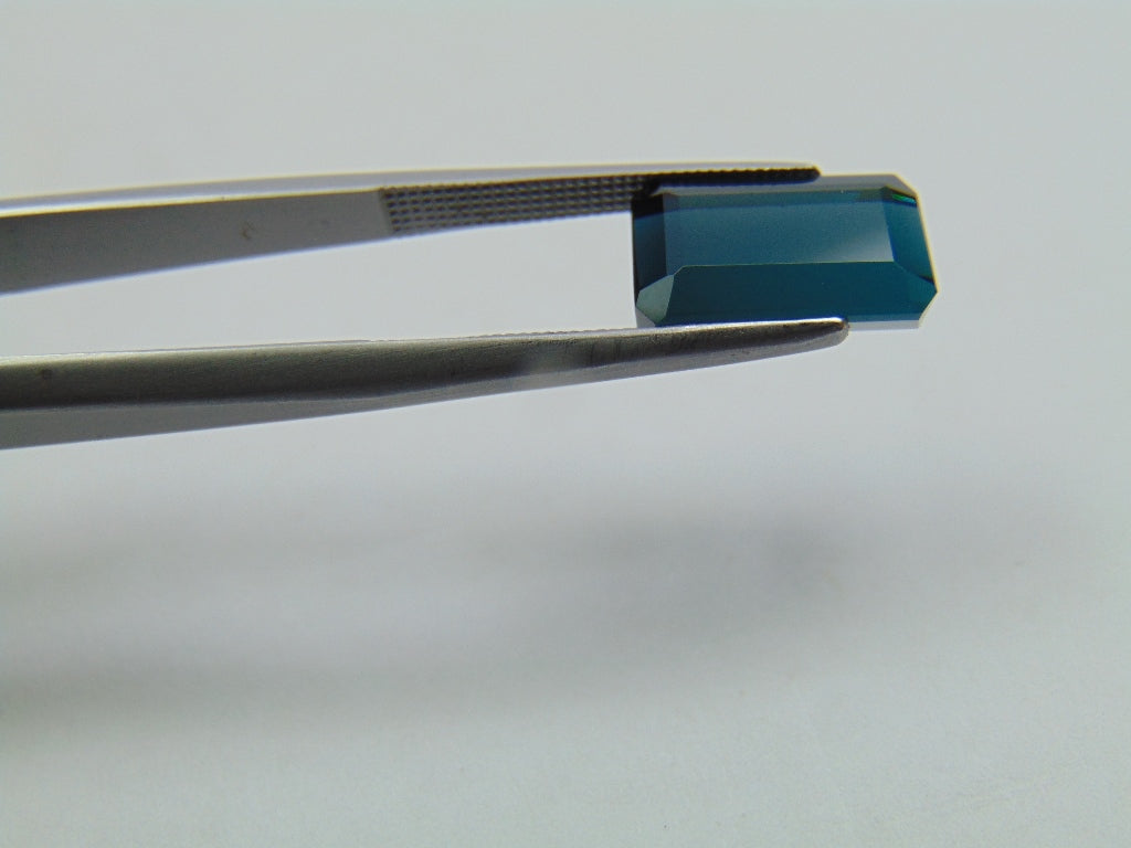 5ct Tourmaline Blue 12x7mm