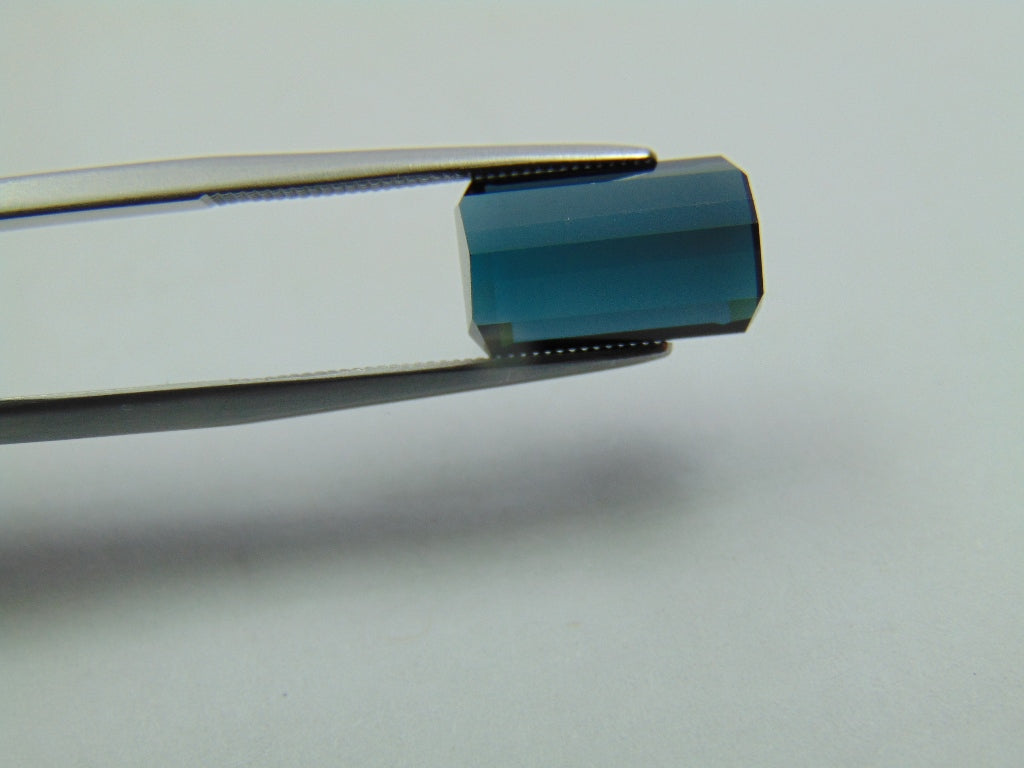 5ct Tourmaline Blue 12x7mm