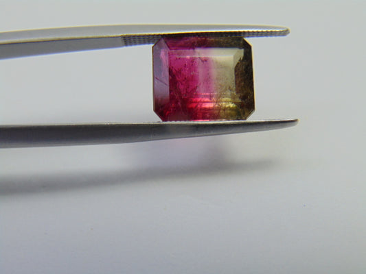 4.08ct Tourmaline Bicolor 11x9mm