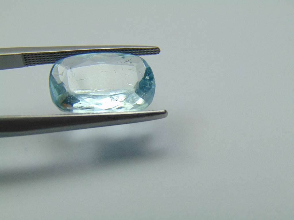 4.09ct Aquamarine 14x8mm