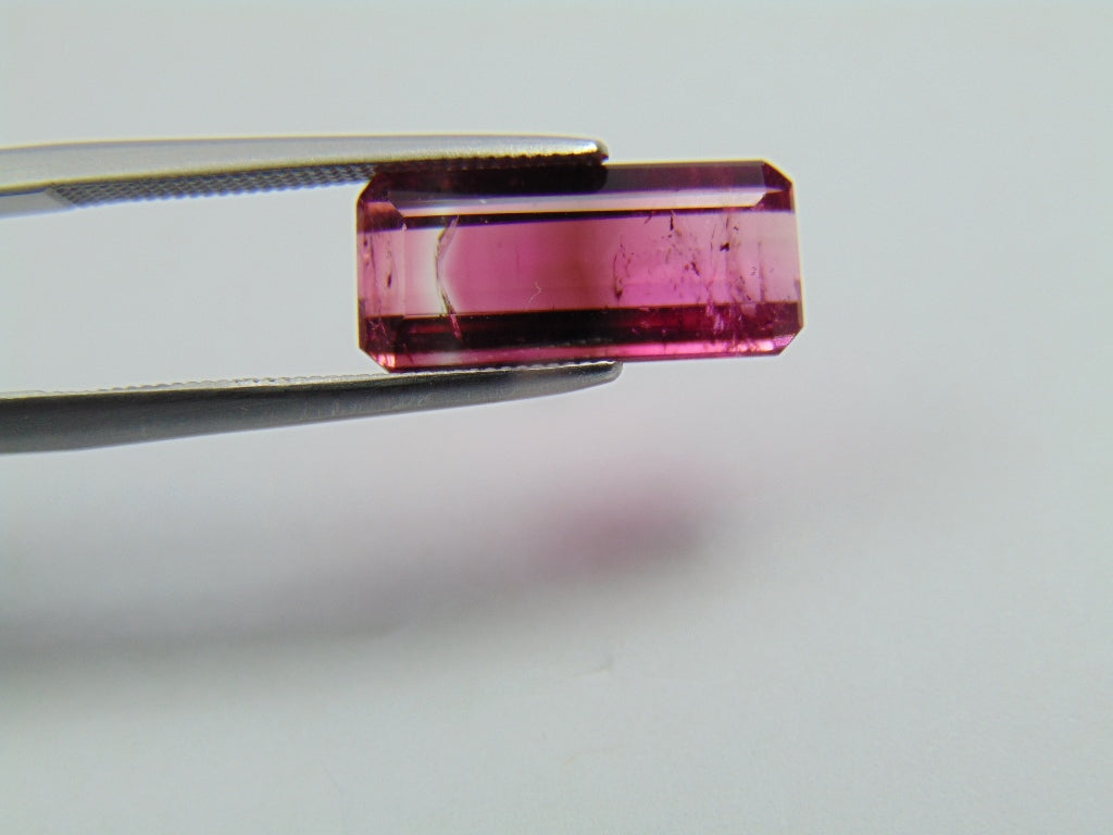 4.40ct Tourmaline Bicolor 14x7mm