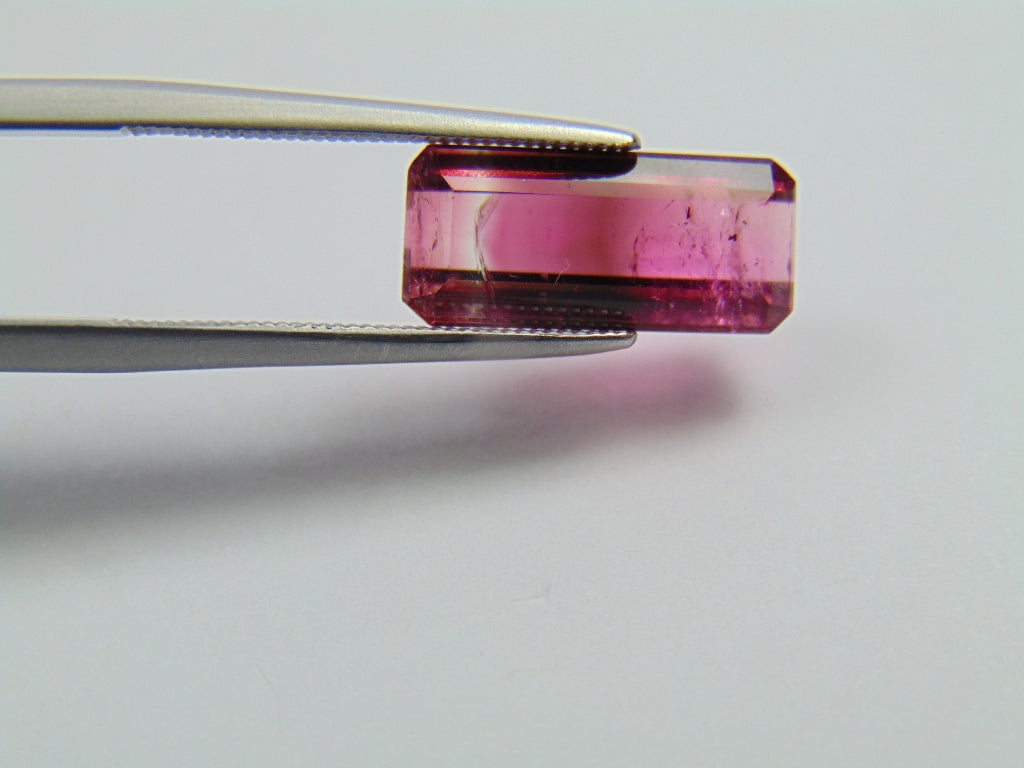 4.40ct Tourmaline Bicolor 14x7mm