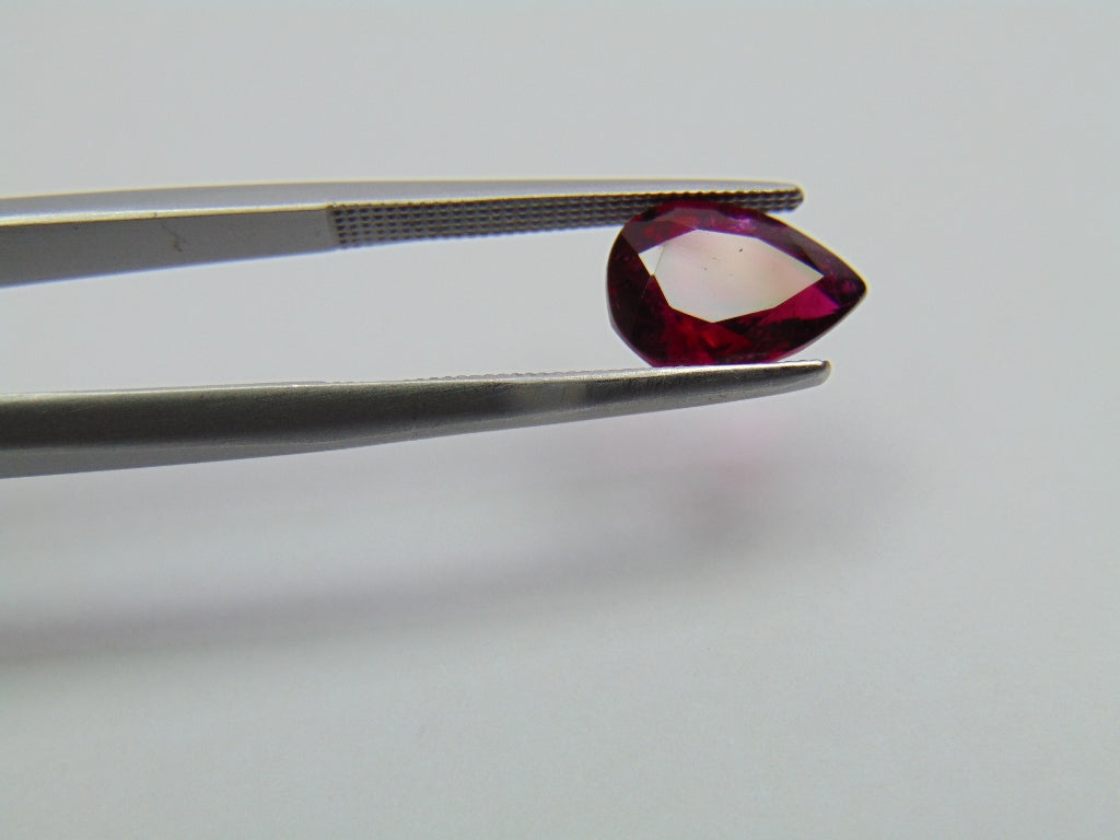 2.14ct Rubellite 10x7mm