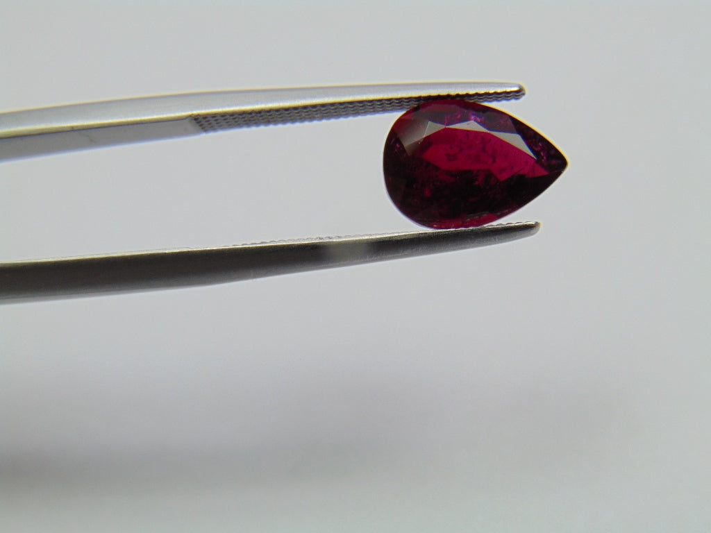 2.14ct Rubellite 10x7mm