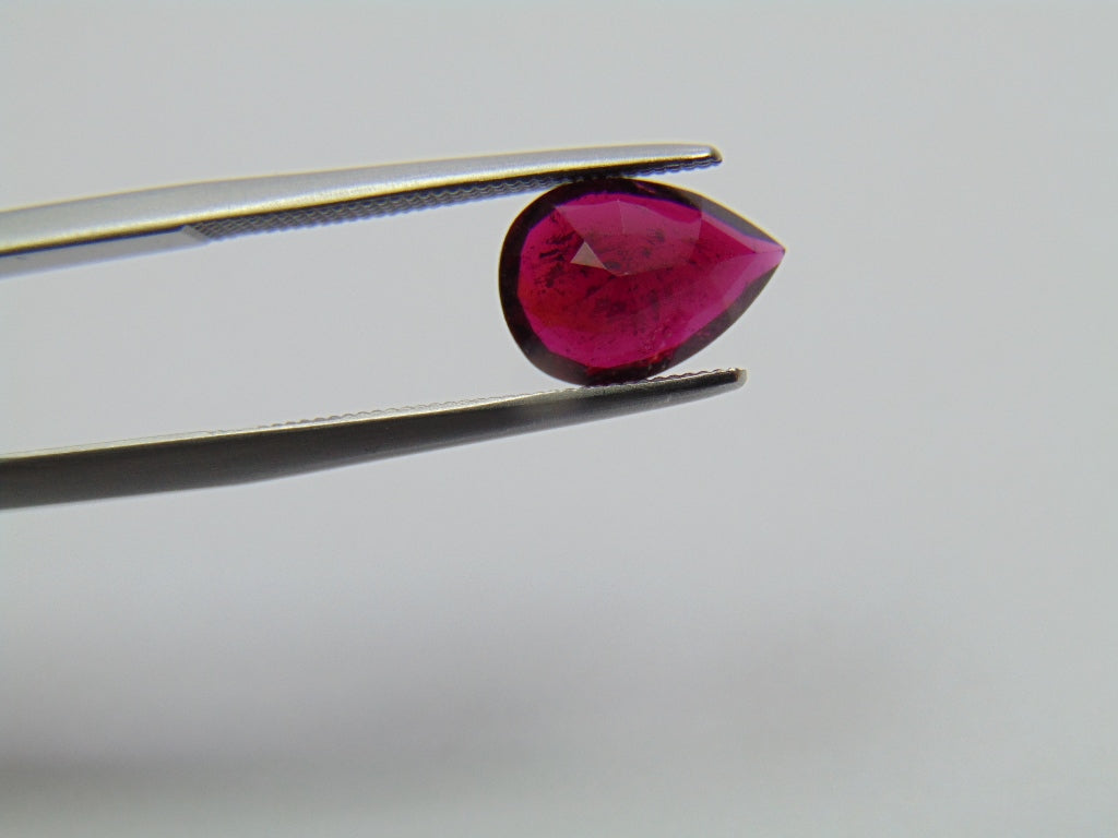 2.14ct Rubellite 10x7mm