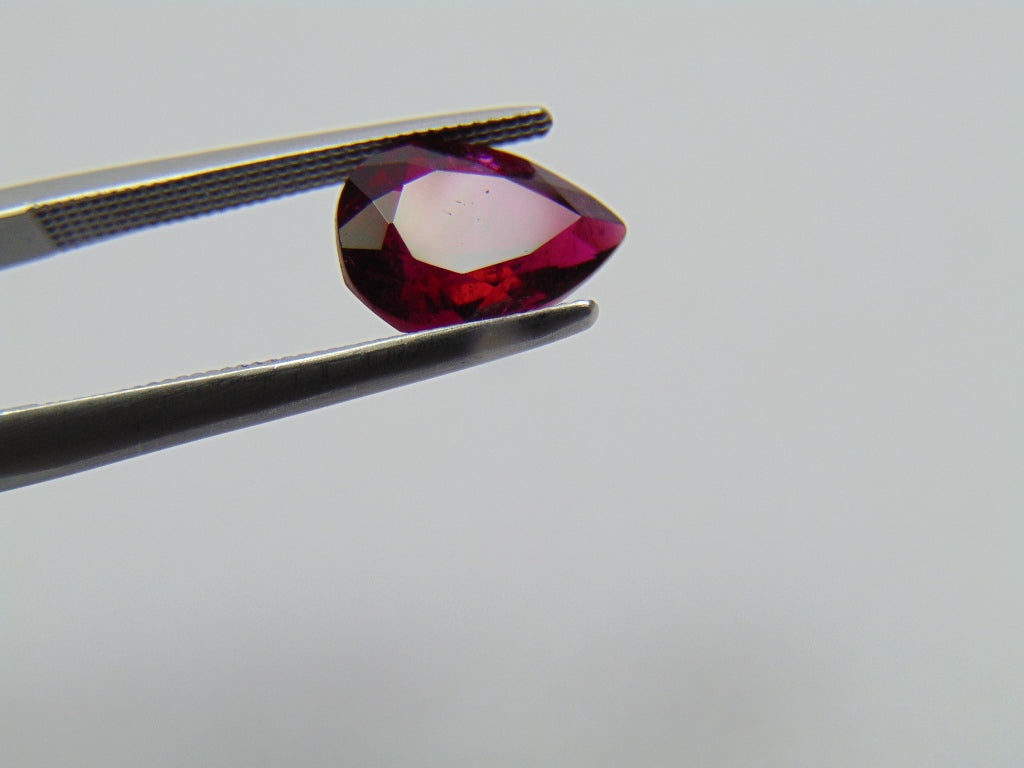 2.14ct Rubellite 10x7mm