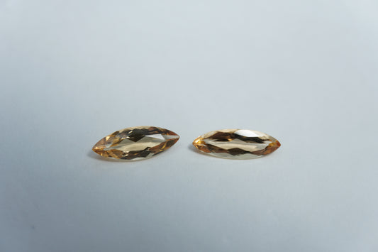 1.36ct Imperial topaz 10x3.5mm