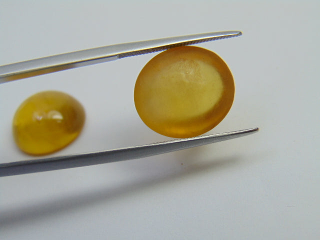 19.99ct Beryl Cabochon 13mm 14x13mm