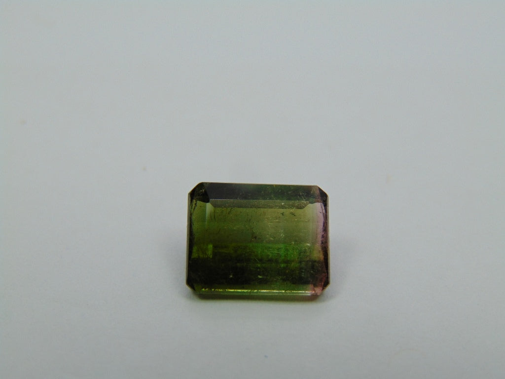 4.05ct Tourmaline Bicolor 10x8mm