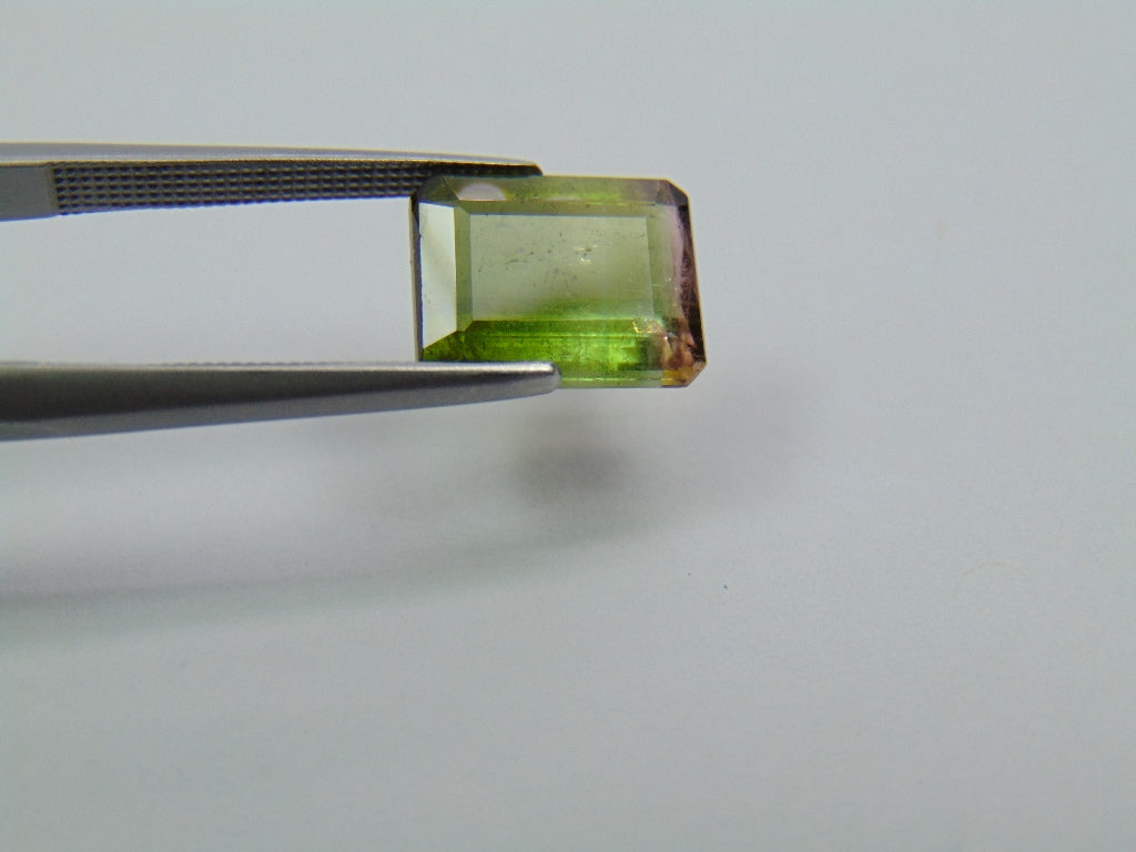 4.05ct Tourmaline Bicolor 10x8mm