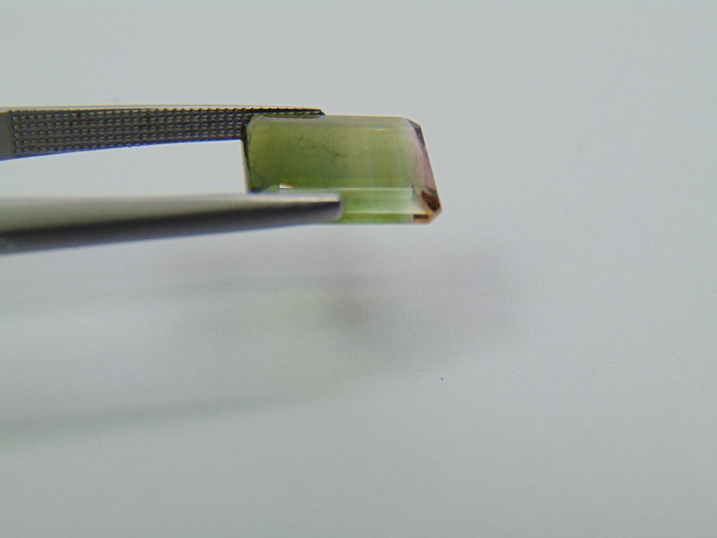 4.05ct Tourmaline Bicolor 10x8mm