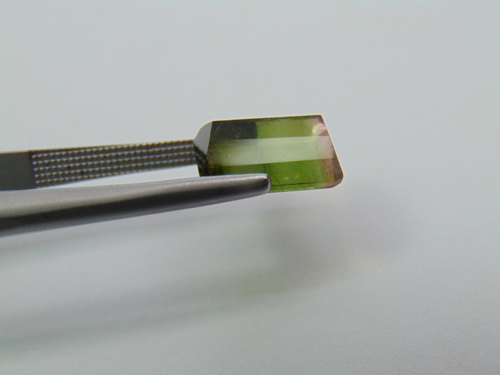 4.05ct Tourmaline Bicolor 10x8mm