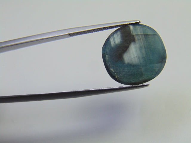 16.10ct Tourmaline Blue With Stripe 16x15mm