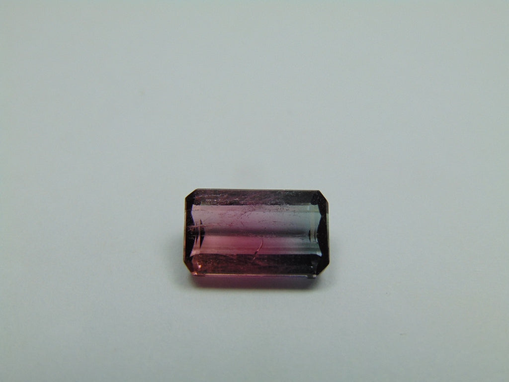 3.70ct Tourmaline Bicolor 12x7mm