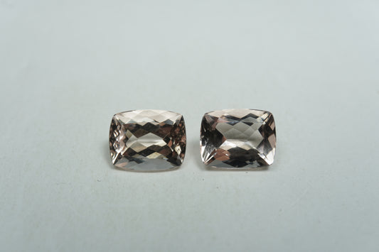 5.76ct Morganites 10x8mm / 10x8mm