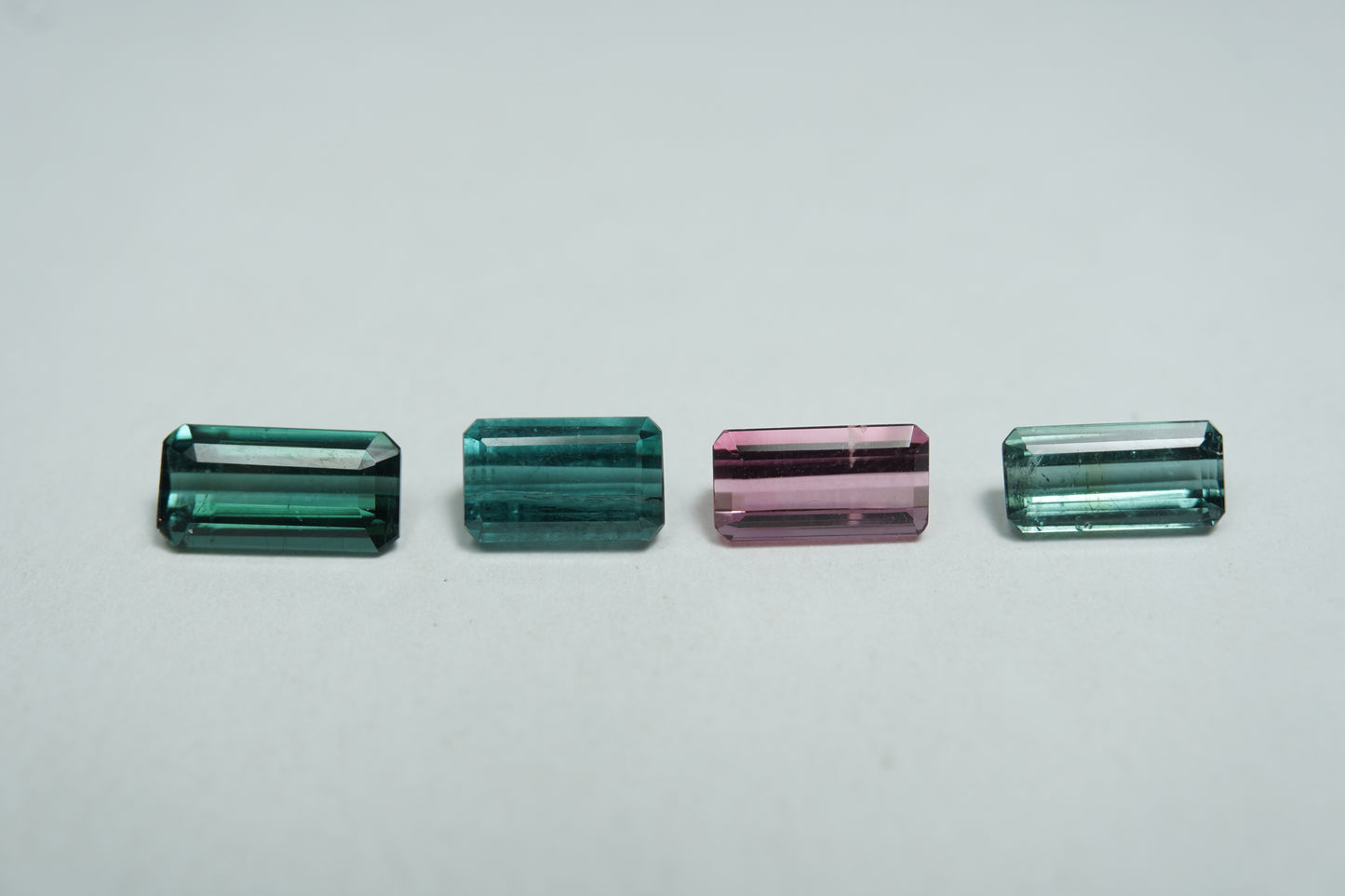 3.40ct Tourmaline mix 8x4mm / 7x4mm / 7x4mm / 7x3.5mm