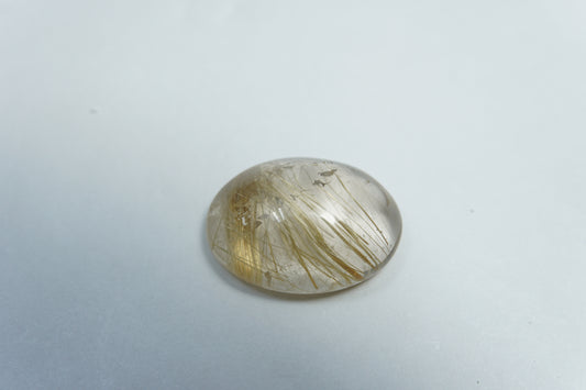 12.45ct Rutile cabochon 18x13mm