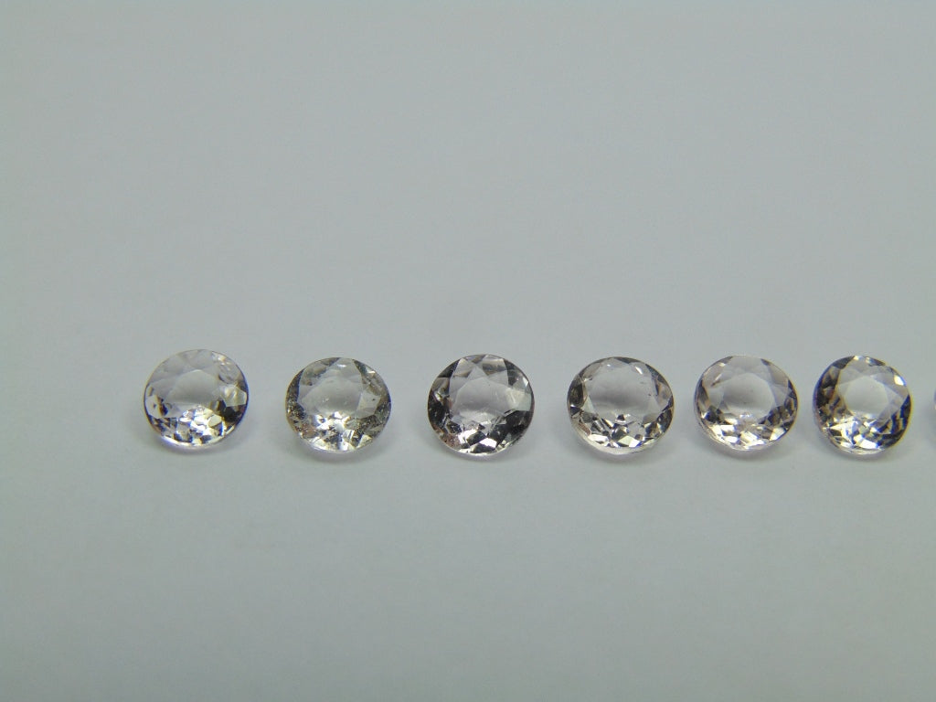 3.19ct Morganite Calibrated 6mm