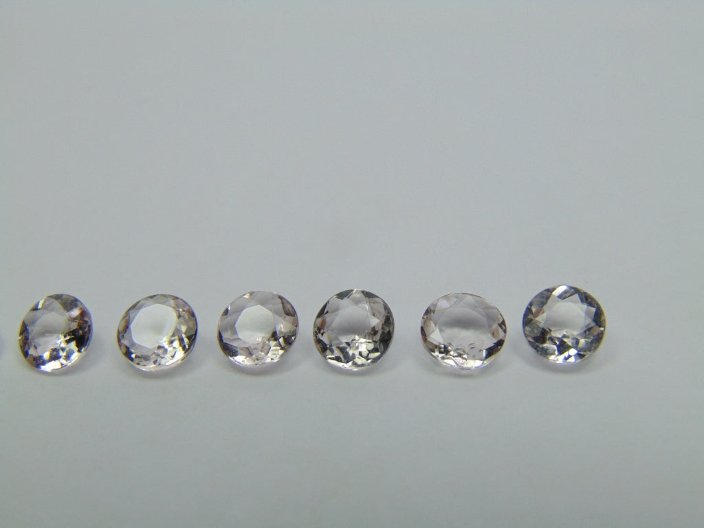 3.19ct Morganite Calibrated 6mm