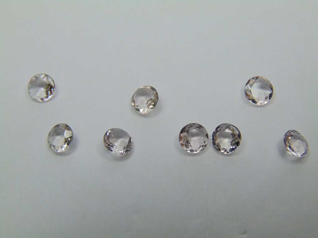 3.19ct Morganite Calibrated 6mm