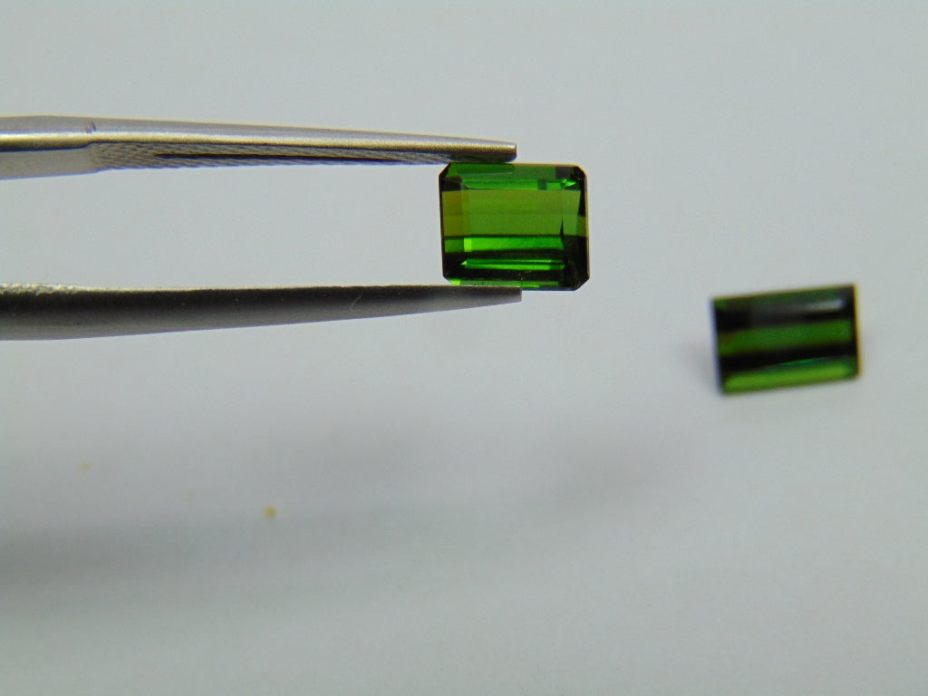 2.10ct Tourmaline 7x4mm 6x5mm