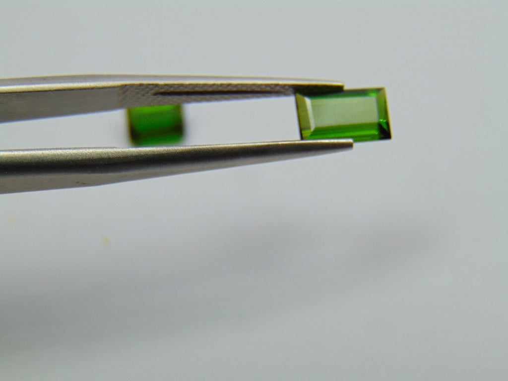 2.10ct Tourmaline 7x4mm 6x5mm