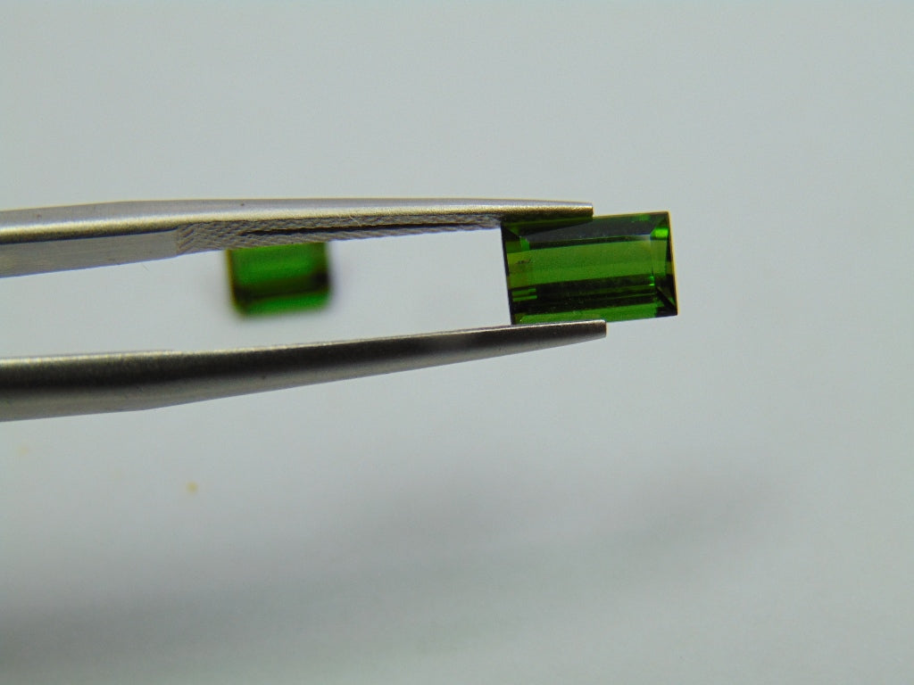 2.10ct Tourmaline 7x4mm 6x5mm