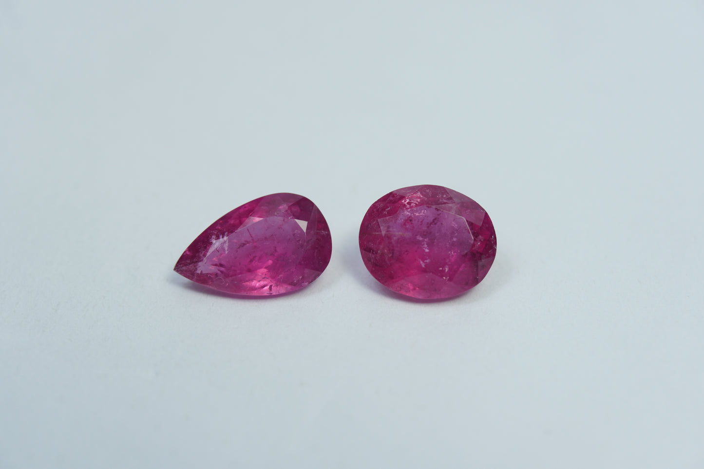 3.83ct Tourmalines 11x7mm / 8x9mm