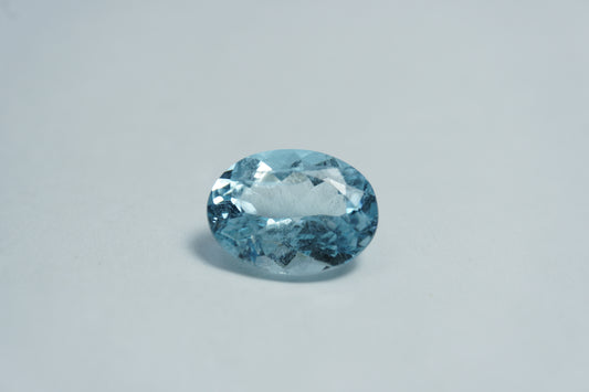3.70ct Aquamarine 12x9mm