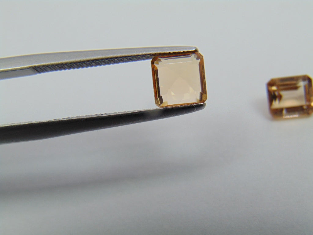 2.15ct Imperial Topaz 6x5mm 5mm