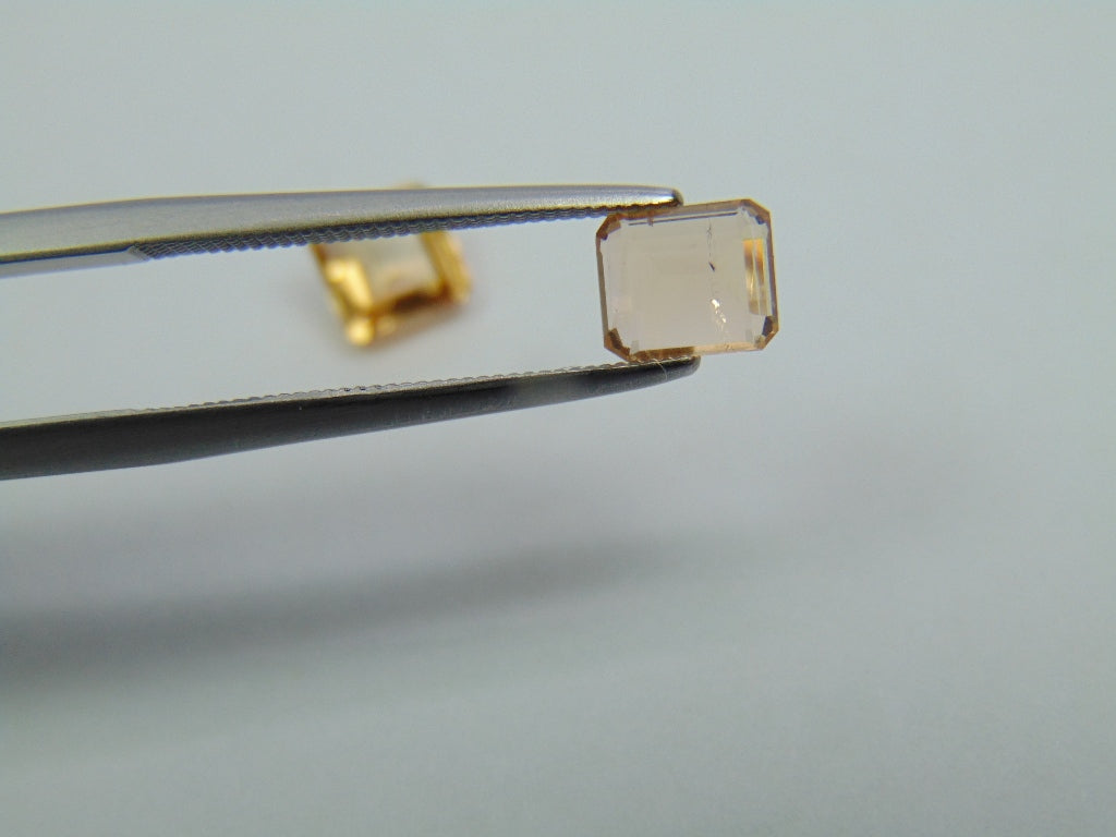 2.15ct Imperial Topaz 6x5mm 5mm