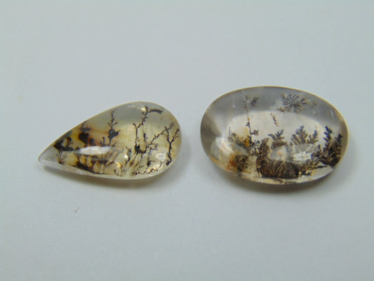 19.30ct Dendrite 20x13mm 20x14mm