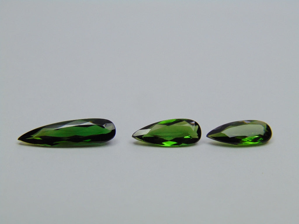 2.59ct Tourmaline 10x4mm 14x4mm