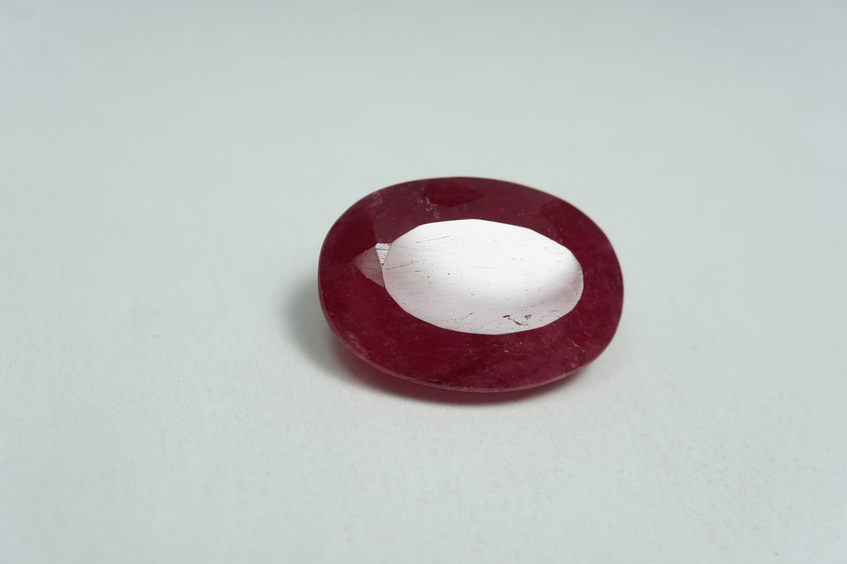 19.55ct Rhodonite 19.5x14mm