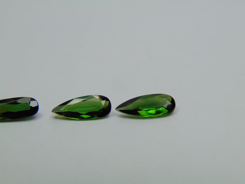 2.59ct Tourmaline 10x4mm 14x4mm