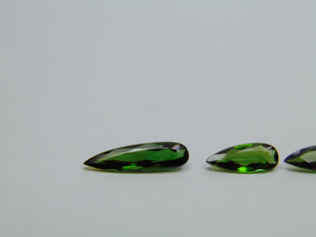 2.59ct Tourmaline 10x4mm 14x4mm