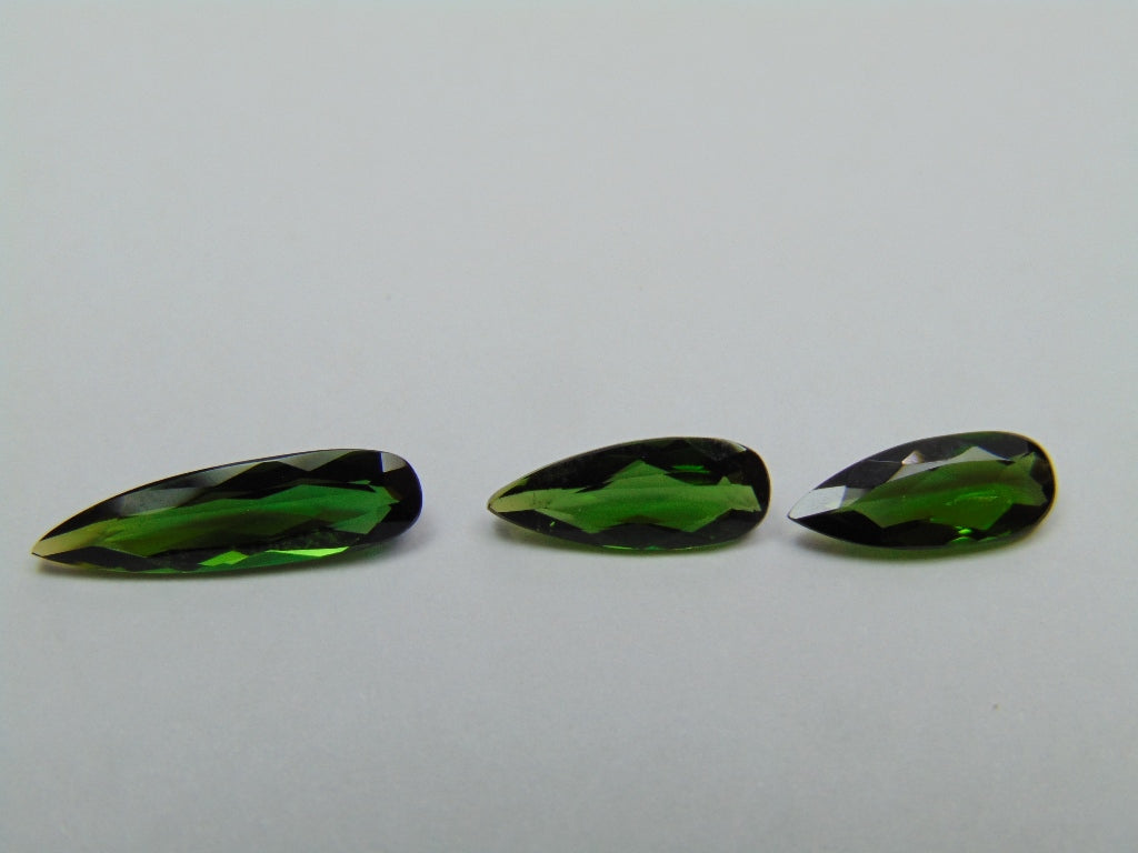 2.59ct Tourmaline 10x4mm 14x4mm