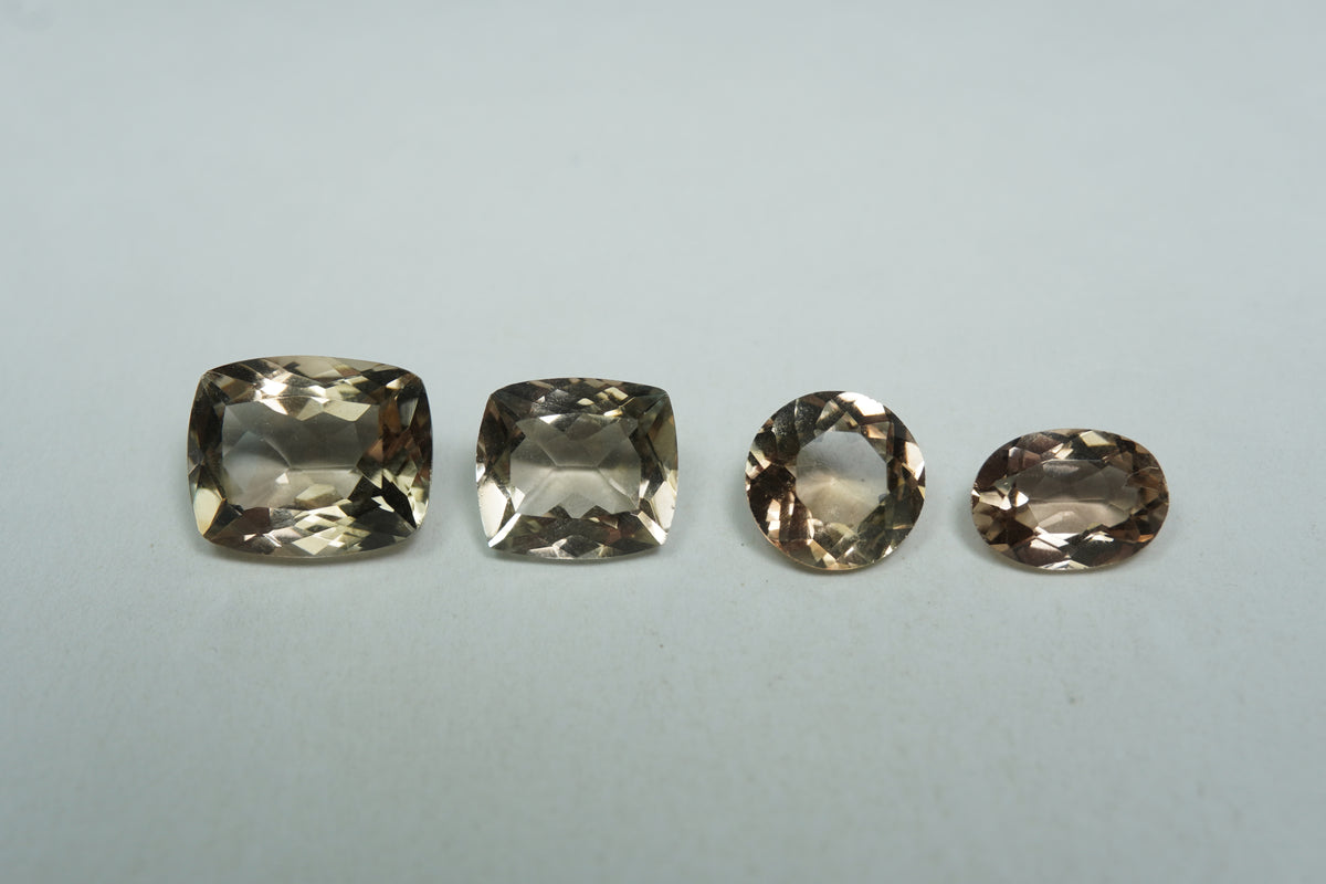 12.48ct Topaz 11x9mm / 9x8mm / 8mm / 9x5mm