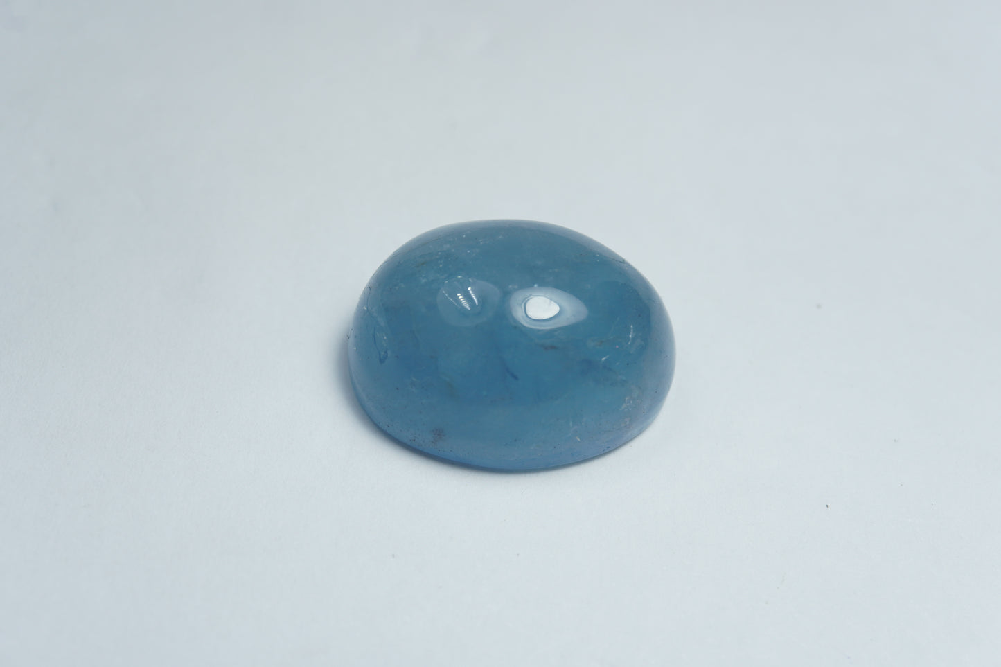 29.57ct Aquamarine cabochon 21x16mm