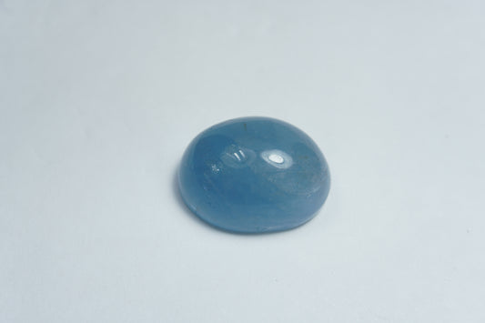 29.57ct Aquamarine cabochon 21x16mm