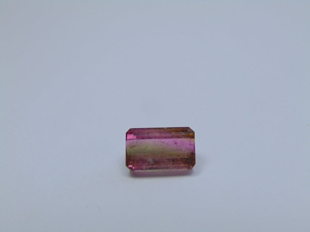 3.80ct Tourmaline Bicolor 11x7mm