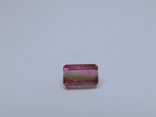 3.80ct Tourmaline Bicolor 11x7mm