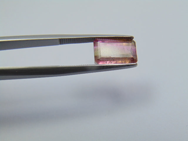3.80ct Tourmaline Bicolor 11x7mm