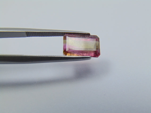 3.80ct Tourmaline Bicolor 11x7mm