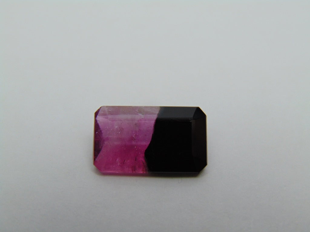 4ct Tourmaline Bicolor 14x8mm