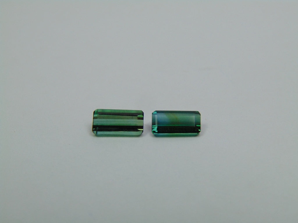 1.57ct Tourmaline 8x4mm 7x4mm