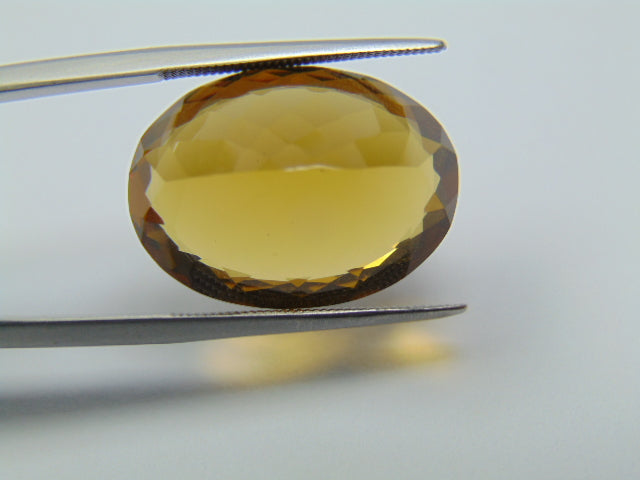 18ct Citrine 21x15mm